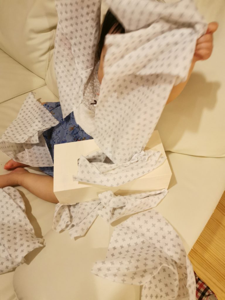 わーい！いっぱいだせるぞー！